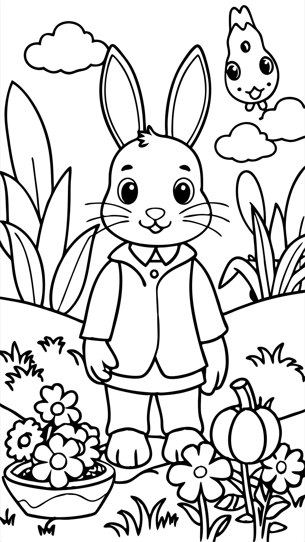 peter rabbit coloring pages